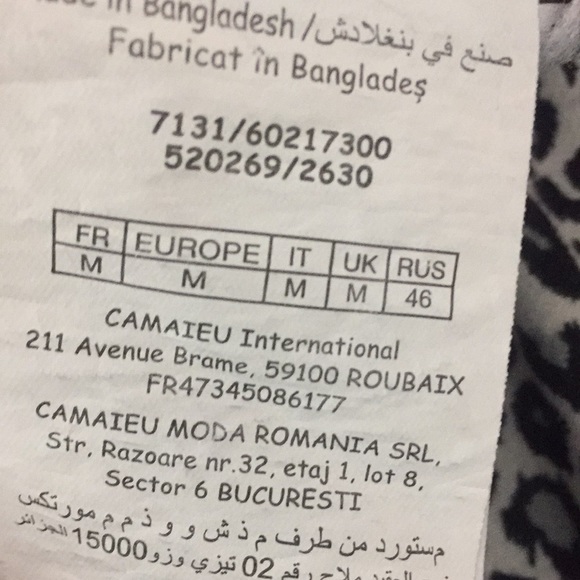 CAMAIEU WOMAN BLUE KNIT LONG SLEEVE SWEATER - Picture 5 of 5